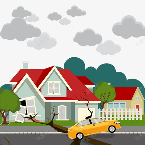 卡通地震素材免费下载 为平面电商与网页开发注入创意活力